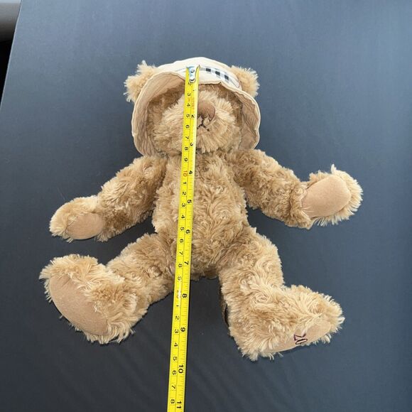 Burberry Fragrances Plush Teddy Bear With Hat Collectors Item 2006 Retired HTF - Picture 12 of 12